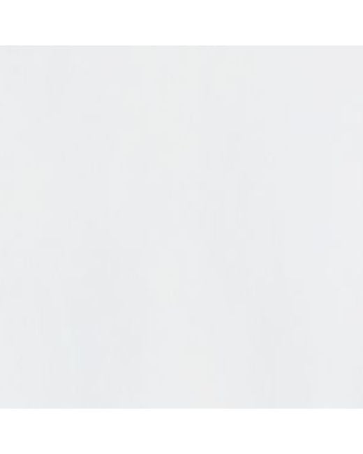 Burberry White Cotton Poplin Ekd-Embroidered Formal Shirt for men