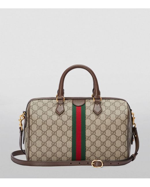Gucci Brown Medium Ophidia Top-handle Bag