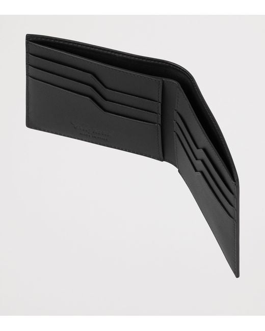 Chopard Black Mini Leather Heritage Bifold Wallet for men