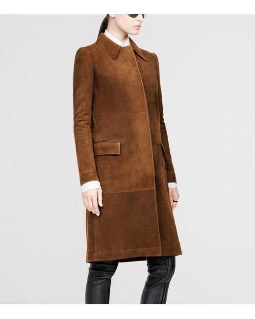 Tom Ford Brown Suede Coat