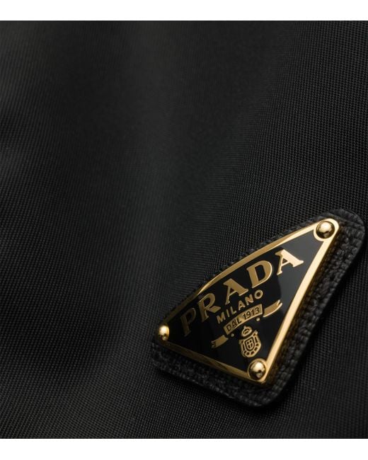 Prada Black Re-Nylon Baseball Cap
