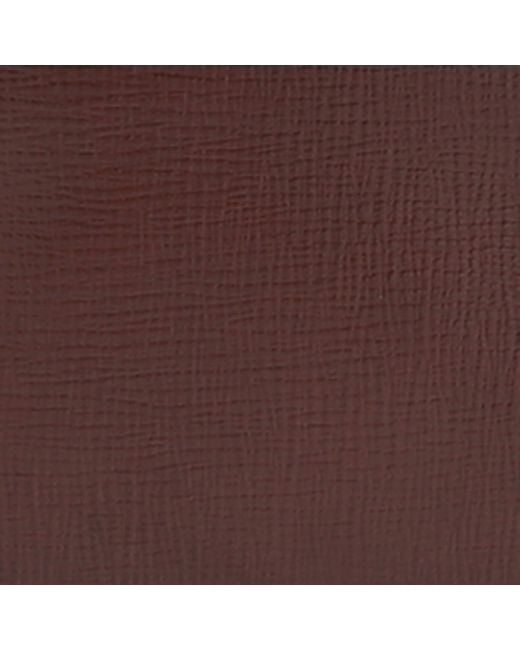 Santoni Brown Leather Weekend Bag for men