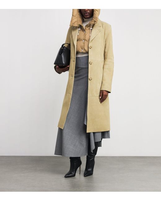 Yves Salomon Natural Down Padded Technical Hood