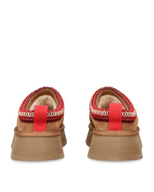 Ugg Brown Suede Tazz Slippers