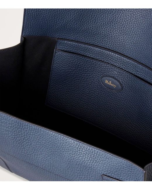 Mulberry Blue Small Soft Bayswater Shoulder Bag