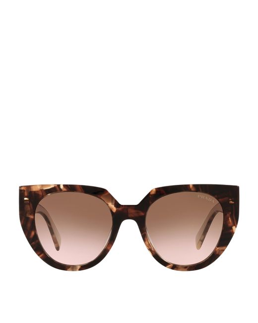 Prada Brown Cat Eye Sunglasses