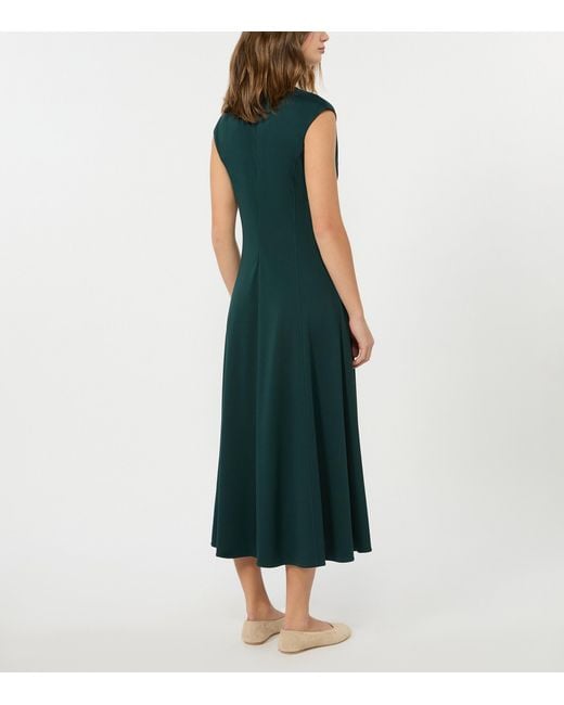 Weekend by Maxmara Green Jersey Midi Dress
