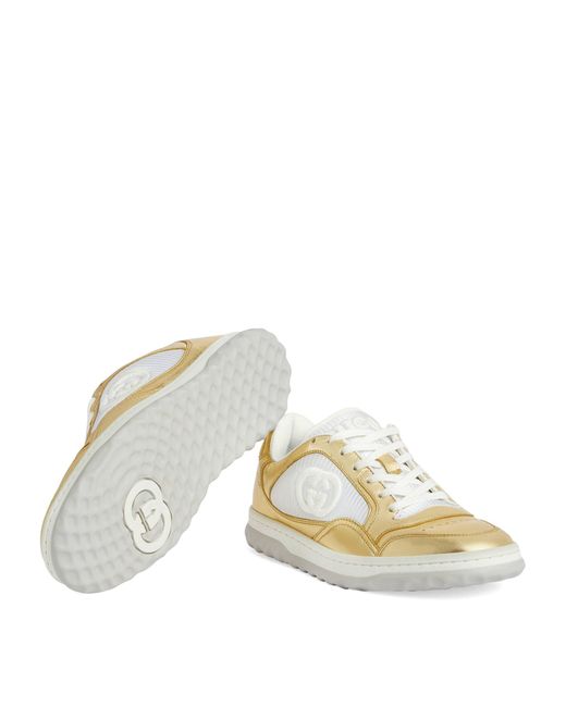 Gucci Natural Leather Mac80 Low-top Sneakers