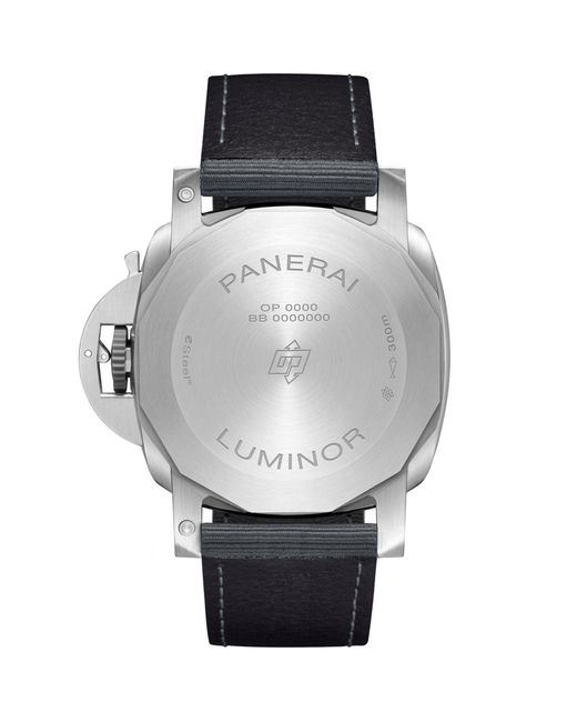 Panerai Gray Stainless Steel Luminor Marina Watch 44mm for men