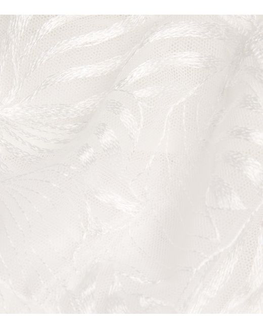 Chantelle White Lace Legend Full-Cup Bra