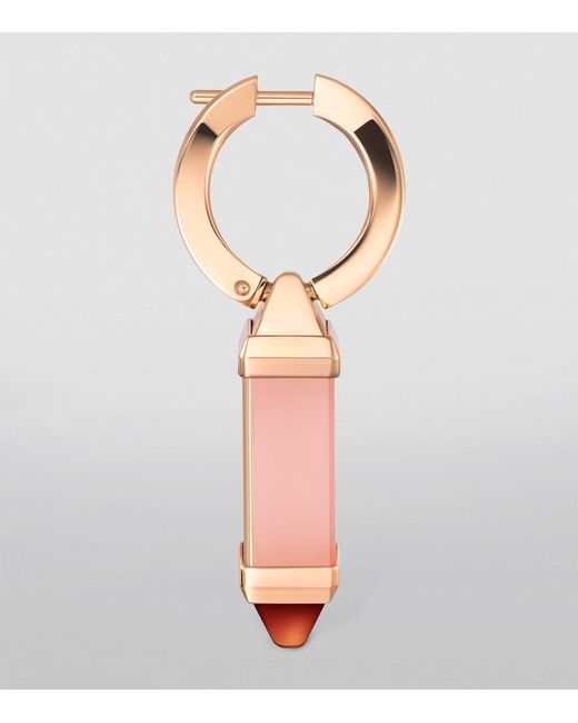 Cartier Pink Rose Gold, Diamond And Gemstone Les Berlingots De Earrings