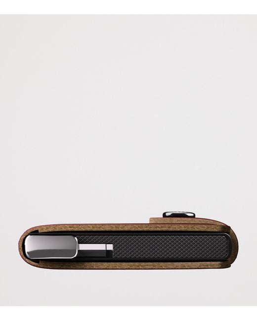 Secrid Purple Basco Leather Miniwallet for men