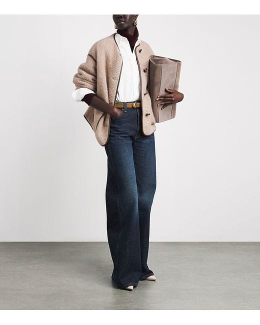 Altuzarra Natural Alpaca-Blend Irving Jacket