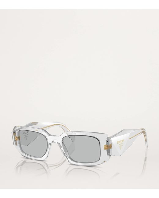 Prada Gray Acetate Pr 17Ws Sunglasses