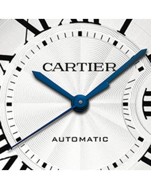 Cartier Metallic Stainless Steel Ballon Bleu De Watch 36mm