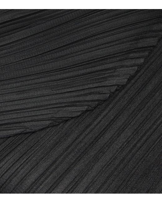 Pleats Please Issey Miyake Black Monthly Colors October Trousers