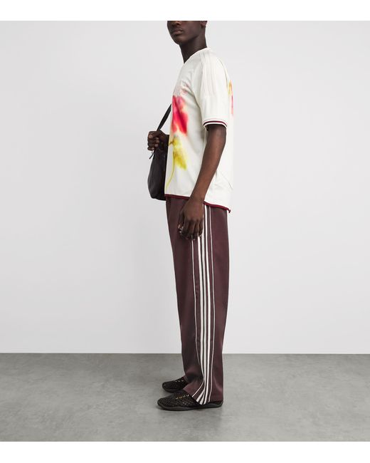 Adidas Purple X Wales Bonner Track Sweatpants for men