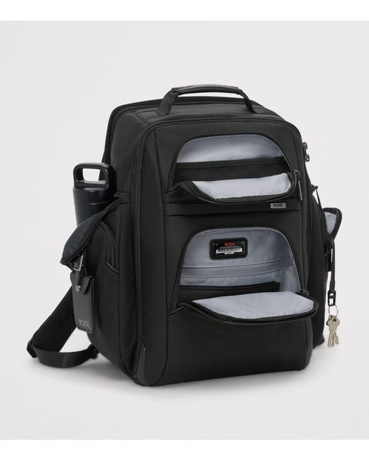 Tumi Black Alpha 4 Brief Pack Backpack