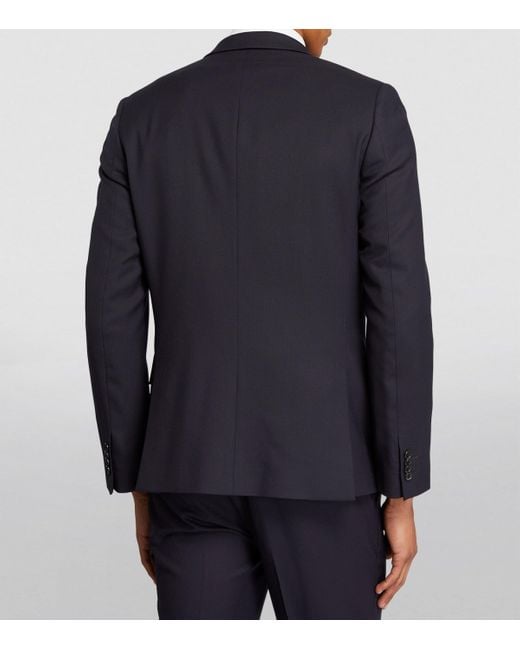 Paul Smith Blue Wool 2-Piece Suit for men
