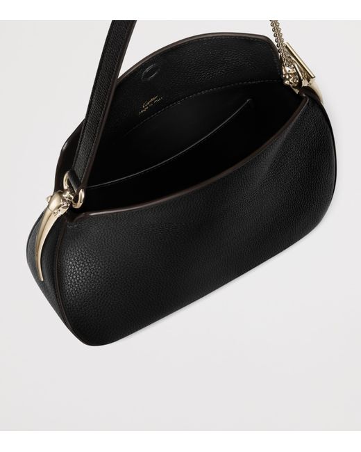 Cartier Black Mini Leather Panthère Shoulder Bag