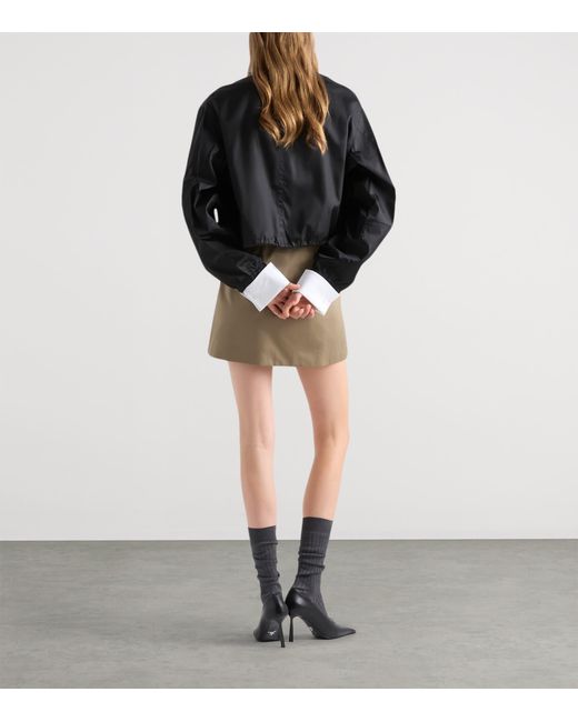 Prada Black Re-Nylon Blouson Jacket