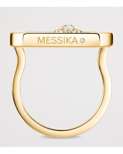 Messika Metallic So Move And Diamond Ring
