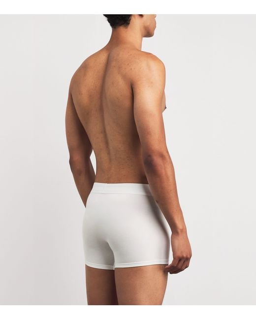 CHE White Modal-Blend Trunks for men