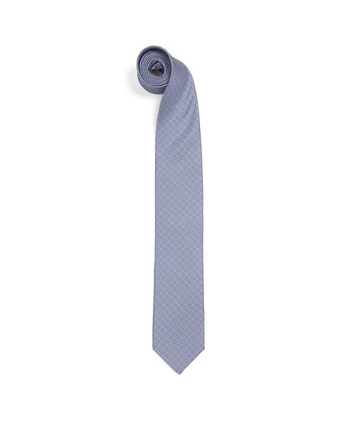 Eton of Sweden Blue Silk Jacquard Tie for men