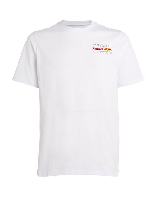 Castore White X Oracle Red Bull Racing Logo T-shirt for men