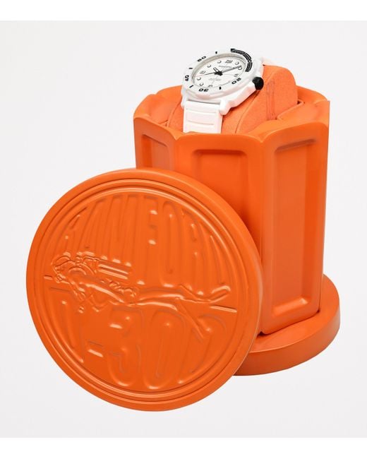 BAMFORD LONDON White Ceramic D-300 Dive Watch