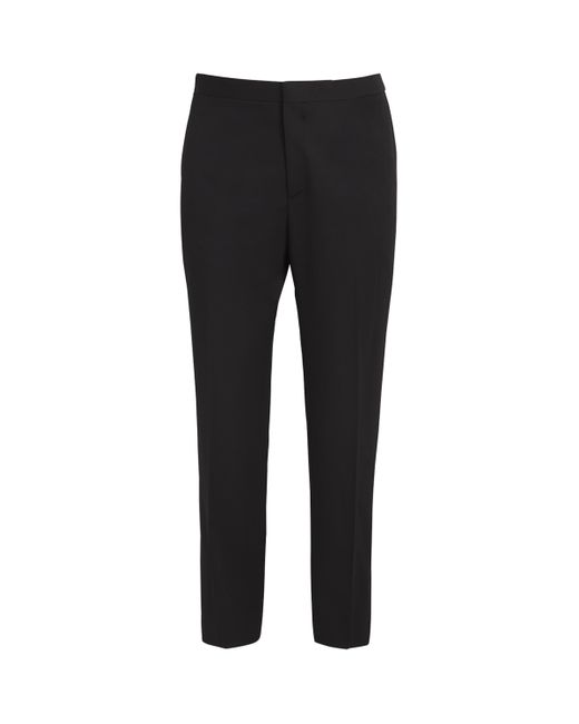 Brioni Black Tailored Formal Trousers for men