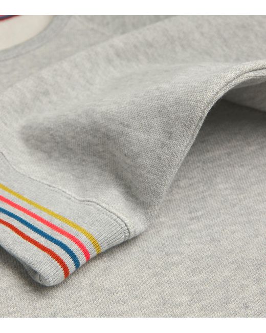 Paul Smith Gray Artist Stripe Sweatshirt for men