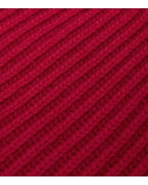 Johnstons Red Cashmere Lovat Beanie