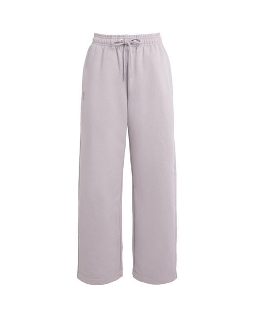 On Shoes Purple Organic Cott-Blend Club Sweatpants