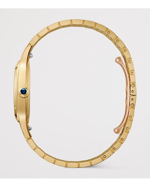 Cartier Metallic Large Santos-Dumont Watch