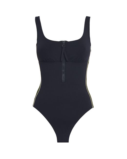 Eres Blue Scoop-Neck Tribune Swimsuit