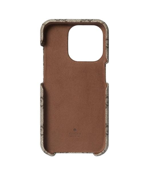 Gucci Natural Ophidia Iphone 15 Pro Case