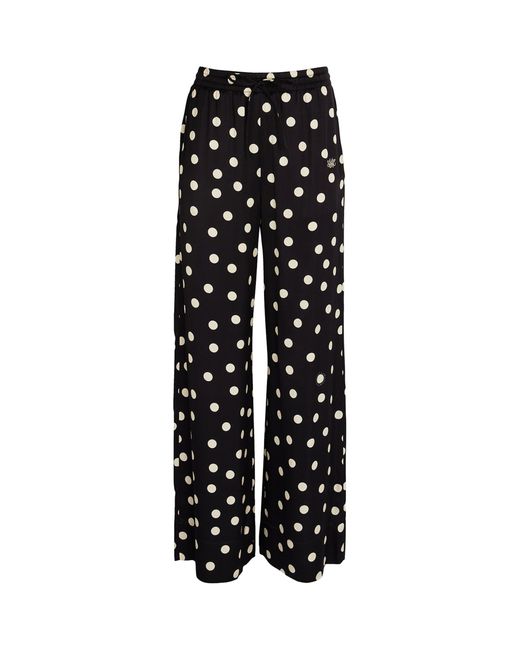 Stella McCartney Black Polka-dot Pyjama Trousers