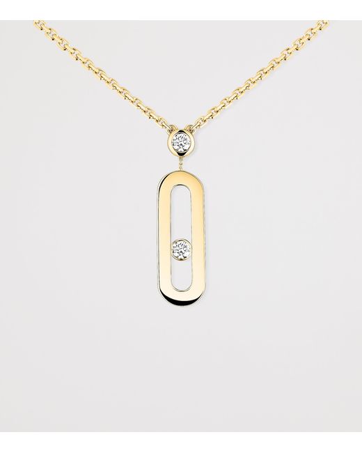 Messika Natural Move Uno And Diamond Necklace