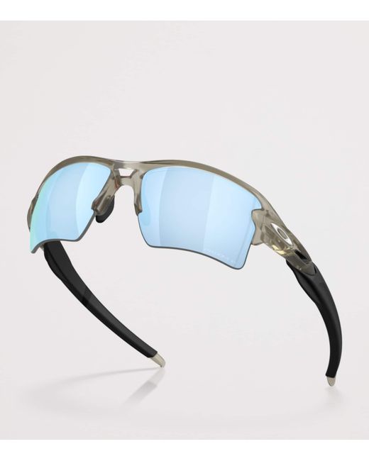 Oakley Blue Flak 2.0 Xl Rectangle Sunglasses for men