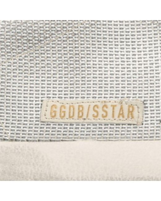 Golden Goose Deluxe Brand White Mesh Superstar Sneakers for men