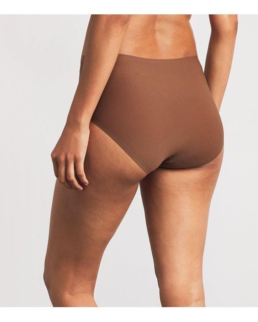 Chantelle Brown High-Rise Softstretch Briefs