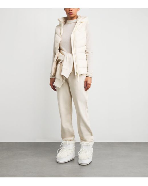 Canada Goose White Water-Repellent Down Clair Gilet