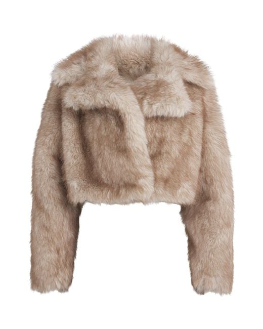 Toccin Natural Faux Fur Bellamy Jacket