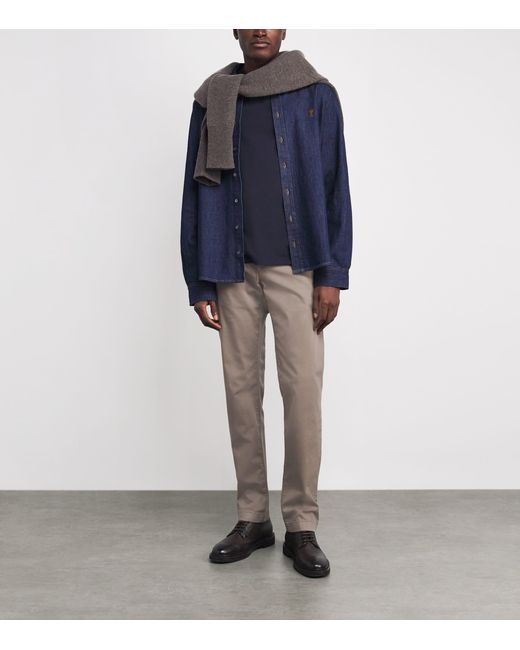 Jacob Cohen Gray Bobby Slim Trousers for men