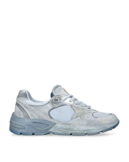 Golden Goose Deluxe Brand Blue Dad-Star Running Trainers for men