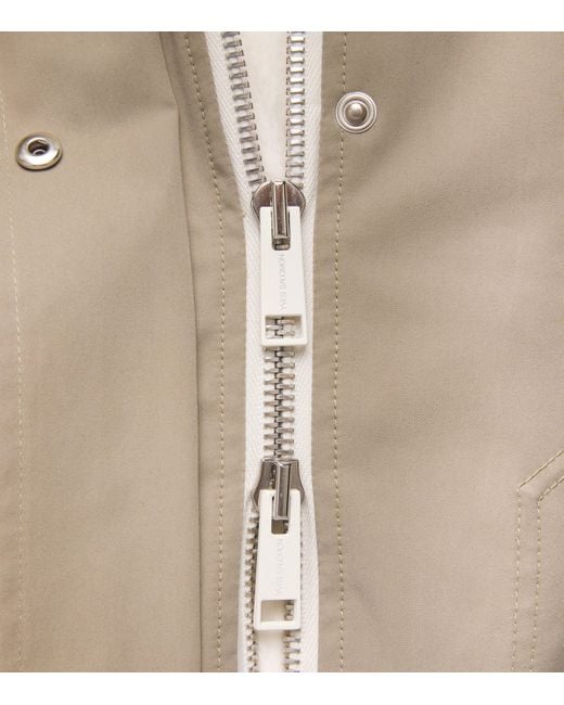 Yves Salomon Natural Waterproof Fur-Trim Parka Coat