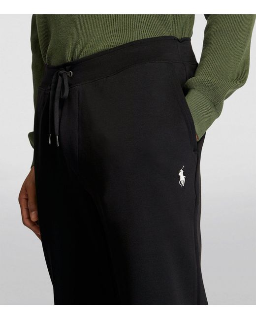 Polo Ralph Lauren Black Tech Knit Sweatpants for men