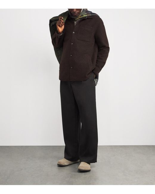 Barbour Brown Tailored Marlow Overshirt for men
