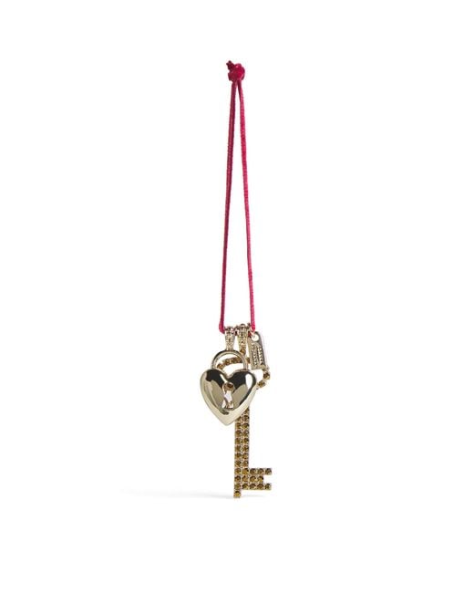 Joanna Buchanan Metallic Lock And Key Tree Decoration